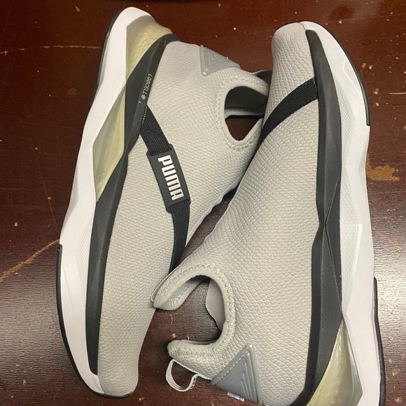 Puma Mens Ivory LQDCELL Shatter Mid 193278 03 High Rise Sneaker Shoes Size US 11 - Picture 2 of 4